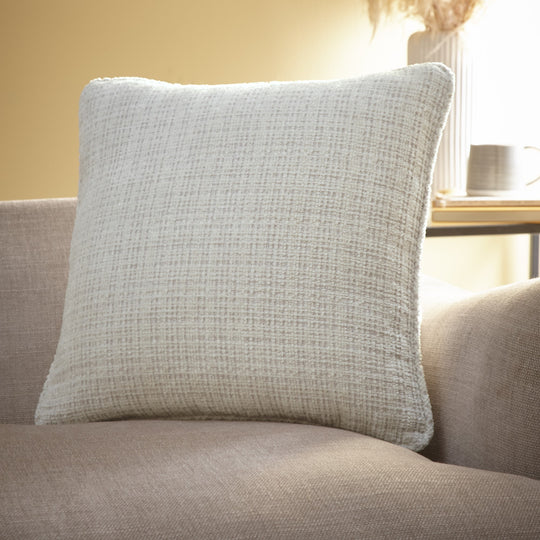 Alba Cushion in Ivory 43 x 43cm