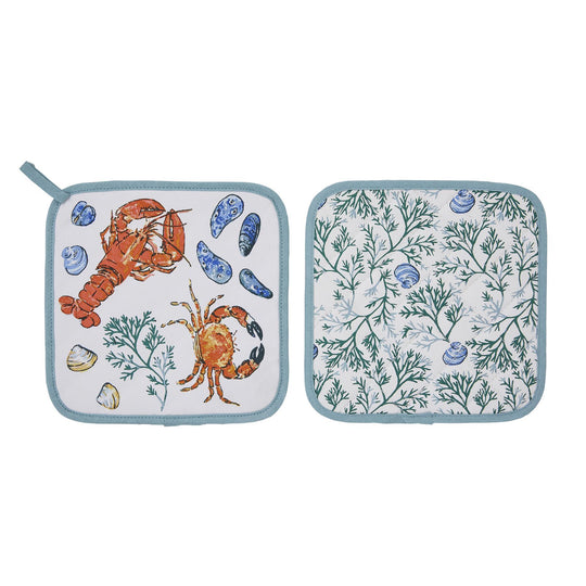 Shellfish Pot Mat in Green