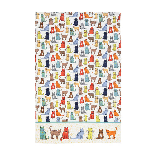 Catwalk Cotton Tea Towel in Multicolour