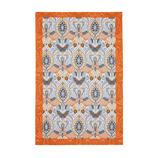 Cotswold Cotton Tea Towel in Orange