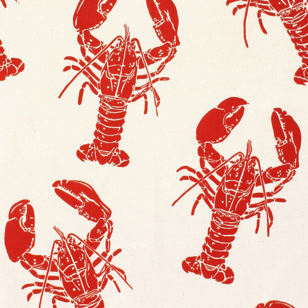 Lobster Cotton Tea Towel in Red - Tea Towel - Ulster Weavers