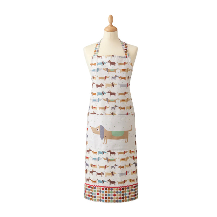 Ulster Weavers Cotton Apron - Hot Dog (100% Cotton, Brown) - Apron - Ulster Weavers