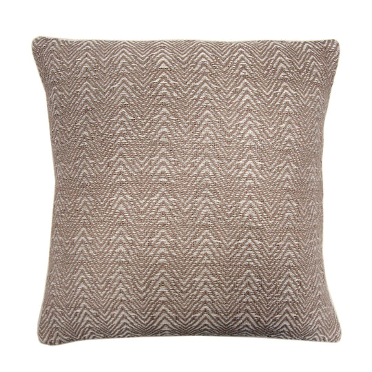Herringbone Cushion in Linen 43 x 43cm