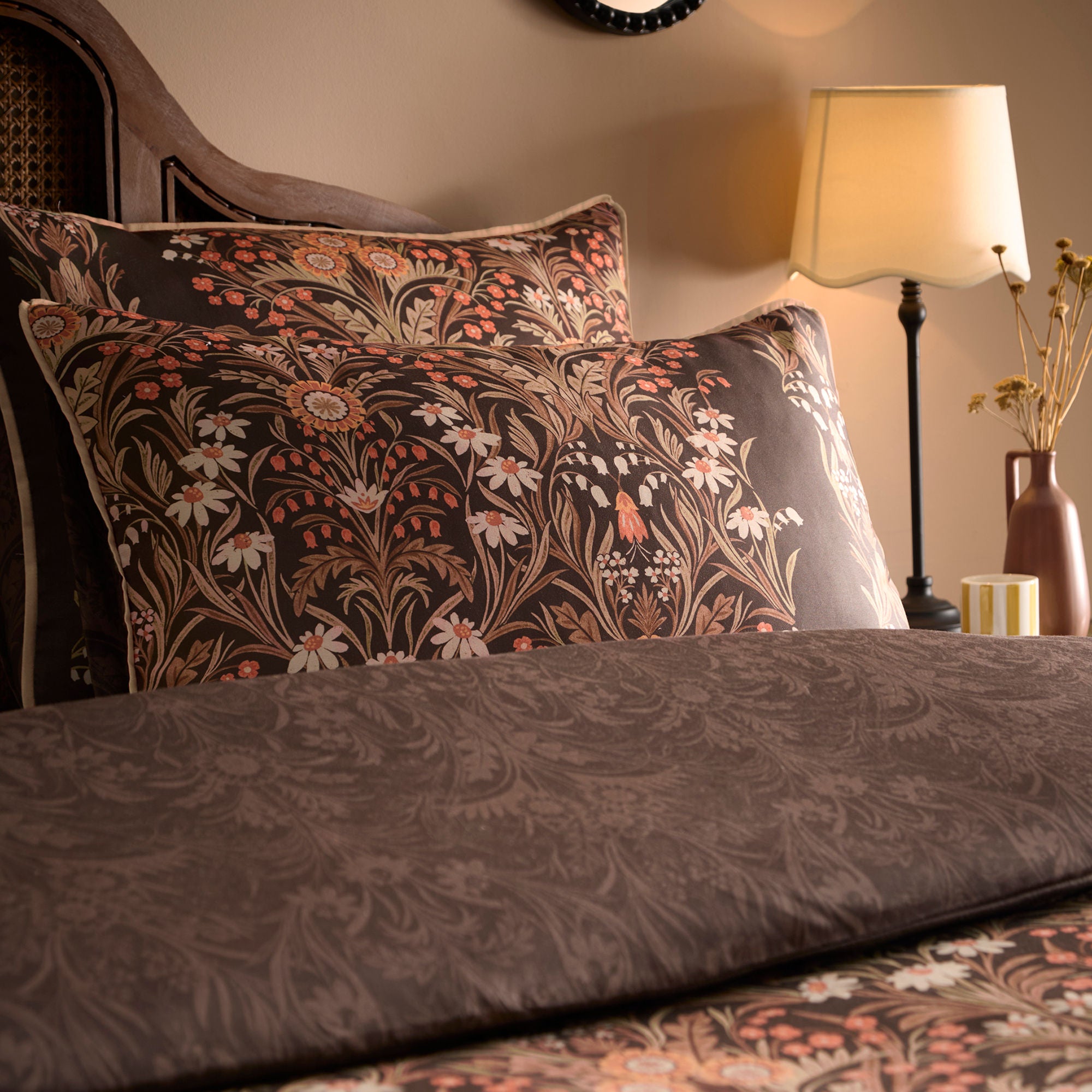 Audrey Duvet Cover Set in Spice