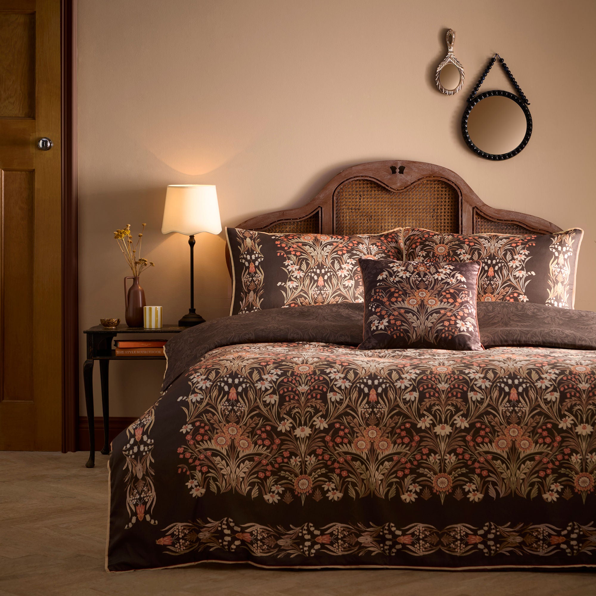 Audrey Duvet Cover Set in Spice
