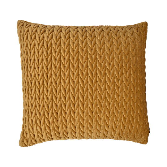 Amory Cushion in Gold 43 x 43cm
