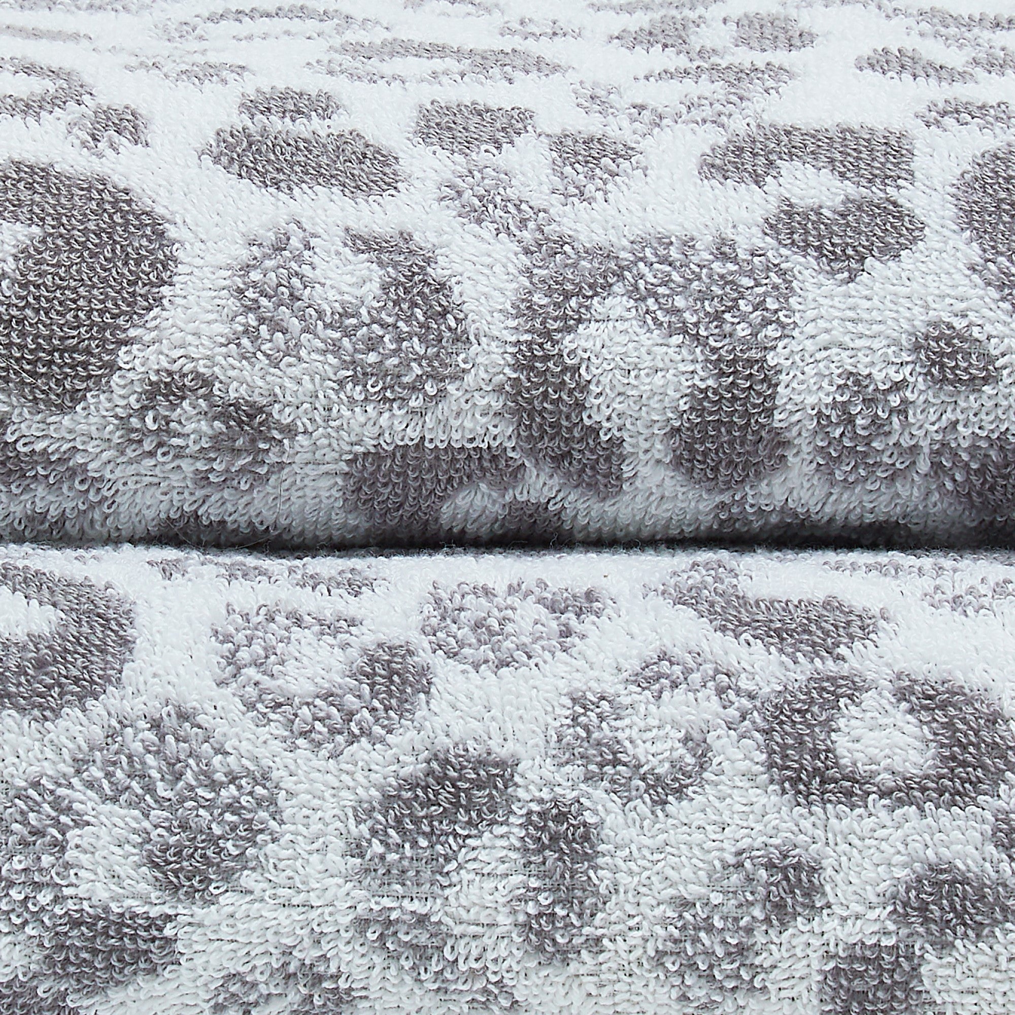 Animal Print Towels by Fusion Bathroom in Grey - Hand Towel - Fusion Bathroom