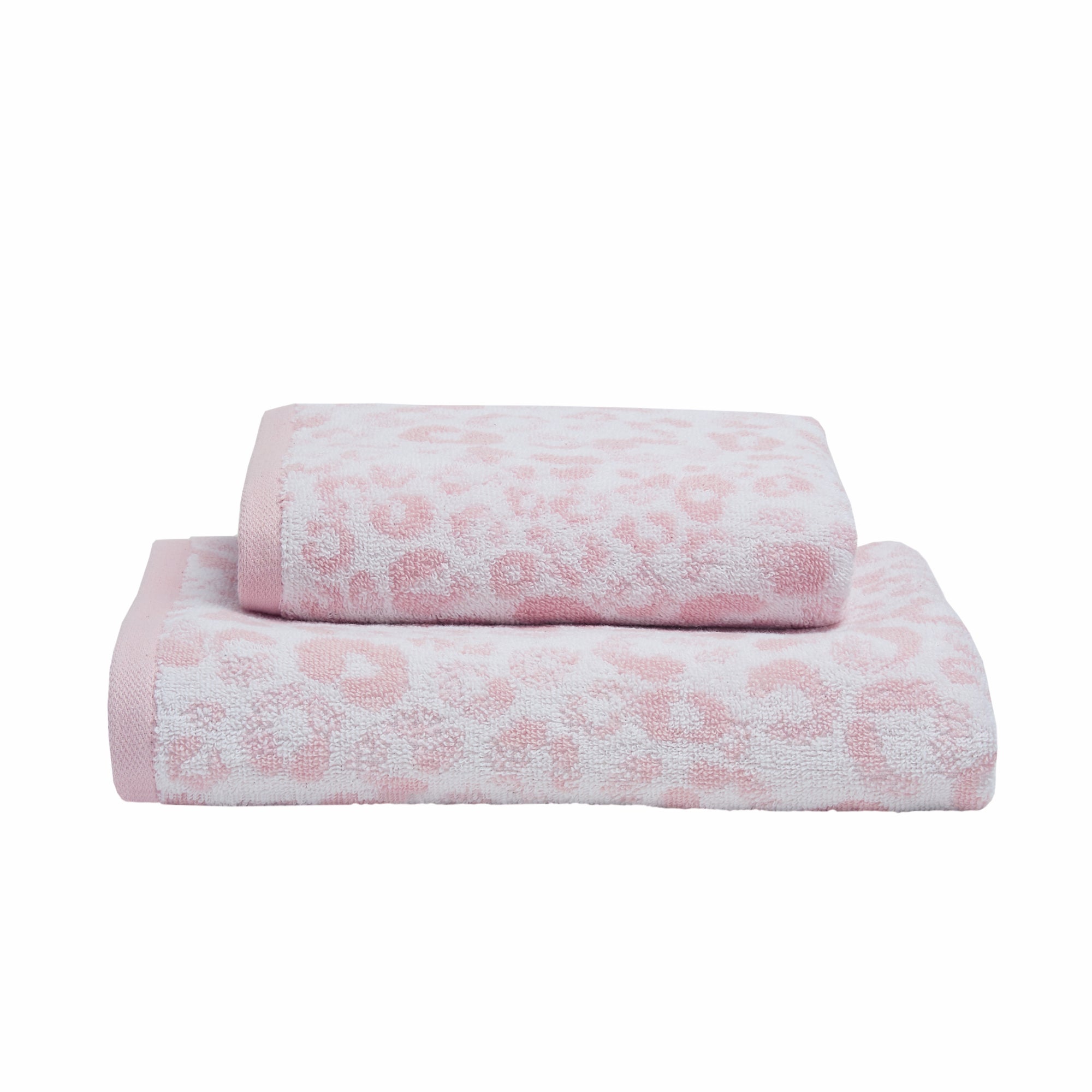 Animal Print Towels by Fusion Bathroom in Blush - Hand Towel - Fusion Bathroom