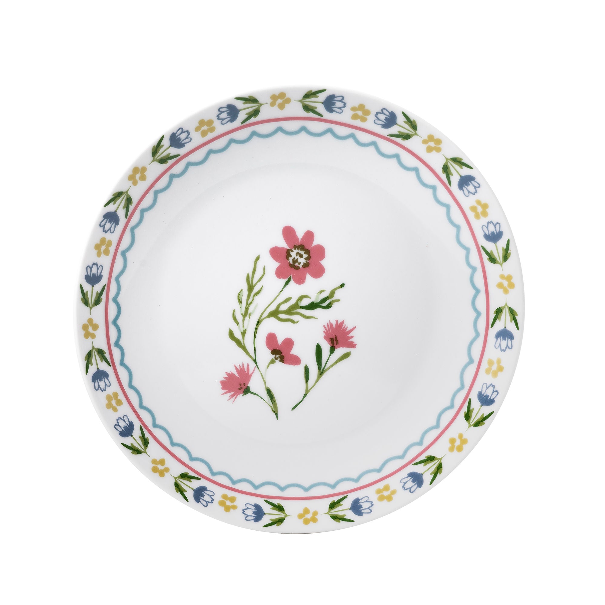 Ulster Weavers Boho Floral Side Plate - Porcelain One Size in Multi - Plates - Ulster Weavers