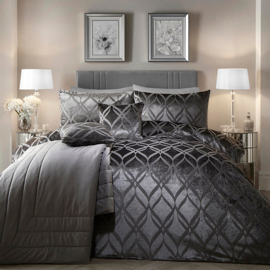 Belfort Duvet Cover Set in Slate