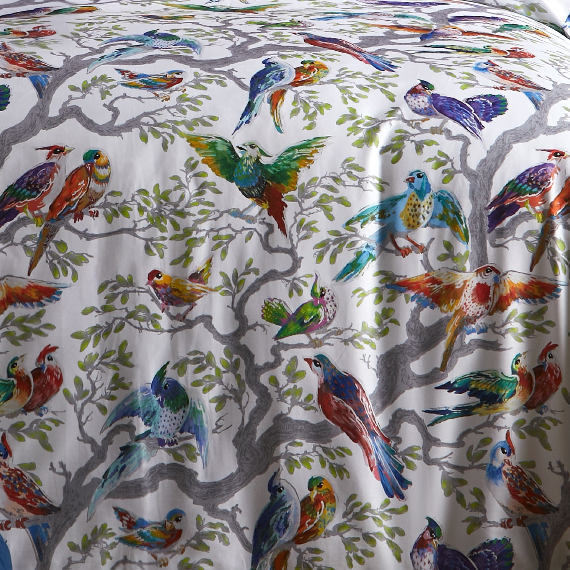 Birdity Absurdity Duvet Cover Set by Laurence Llewelyn-Bowen in Multi - Duvet Cover Set - Laurence Llewelyn-Bowen