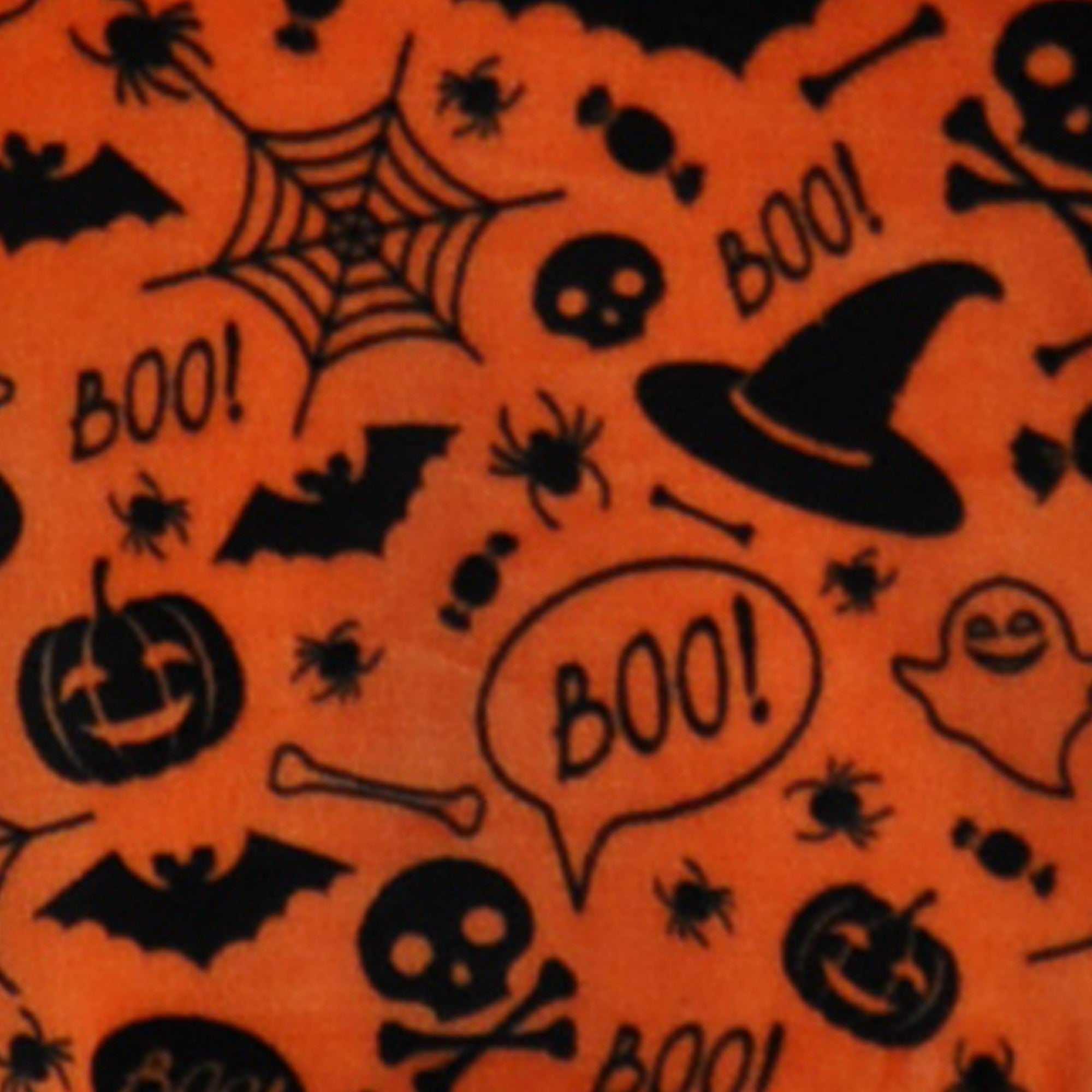 Boo Throw by Bedlam in Orange 120 x 150cm - Throw - Bedlam