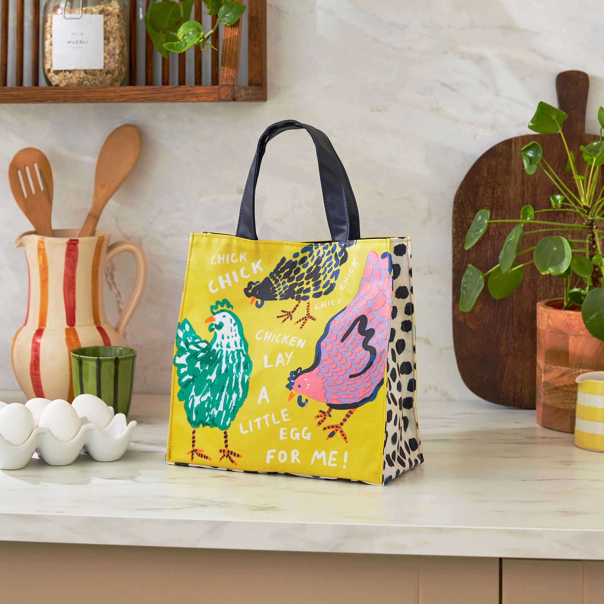 Chick Chicken PVC Bag Small in Yellow - Bag - Ulster Weavers