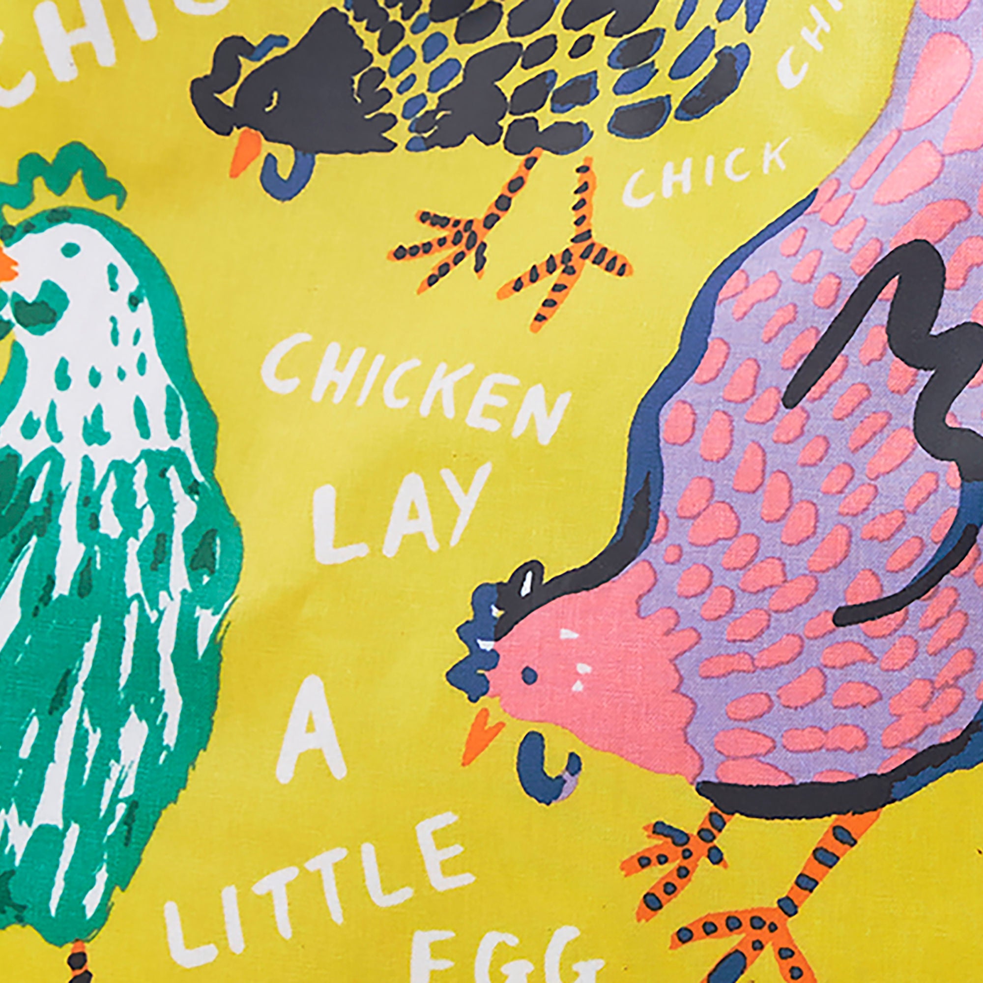 Chick Chicken PVC Bag Small in Yellow - Bag - Ulster Weavers