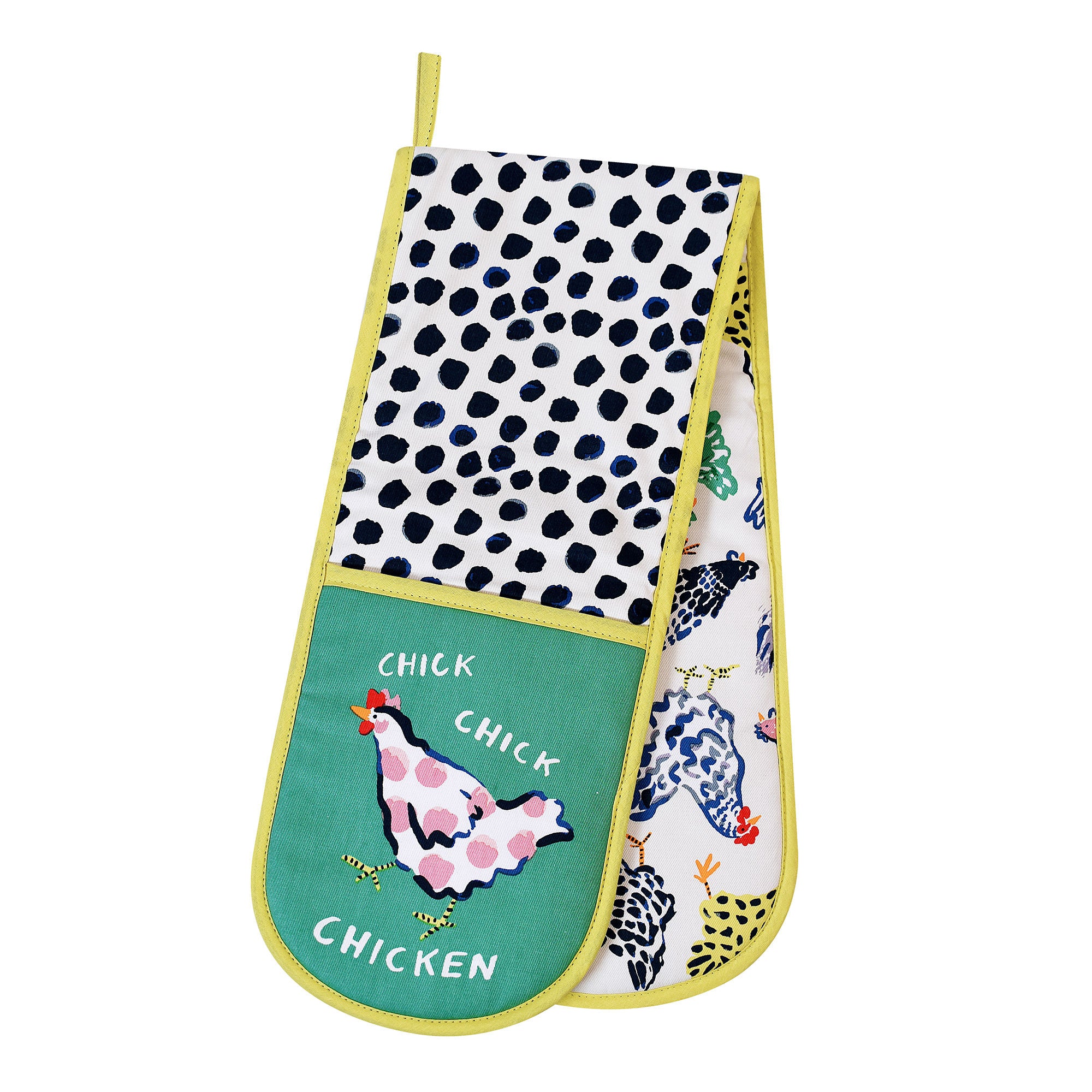 Chick Chicken Double Oven Glove in Yellow - Double Oven Glove - Ulster Weavers