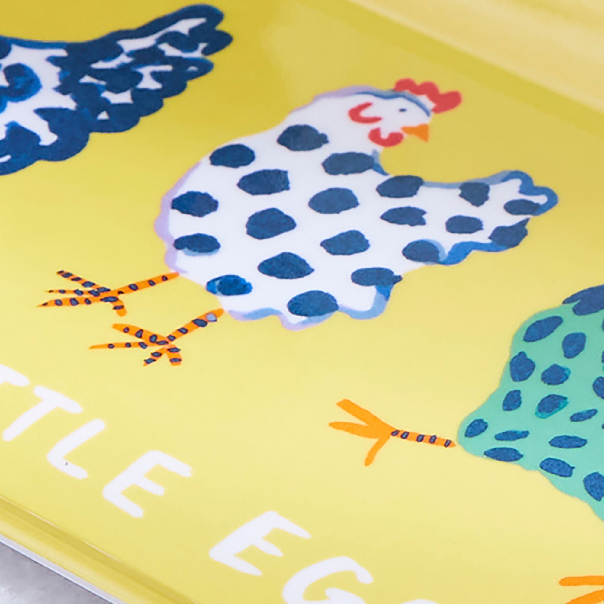 Chick Chicken Small Serving Tray in Yellow - Tray - Ulster Weavers