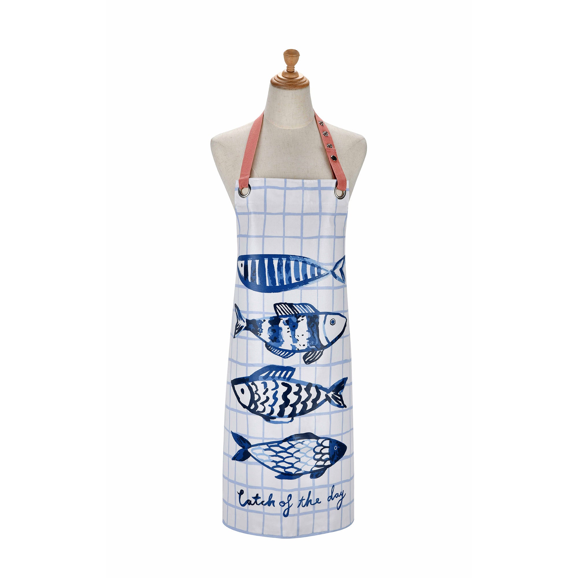 Ulster Weavers Catch of the Day Apron - PVC/Oilcloth One Size in Multi - Apron - Ulster Weavers