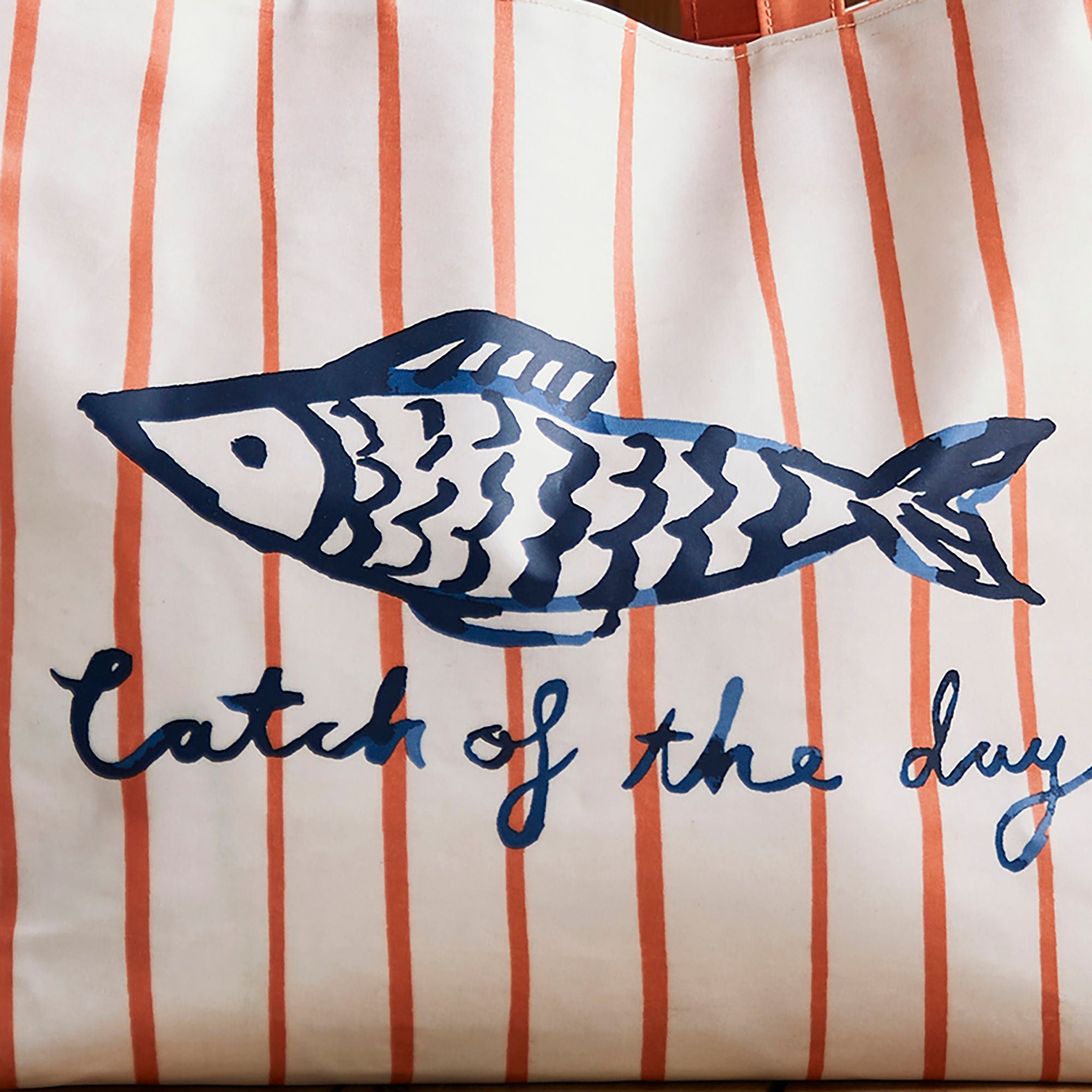 Ulster Weavers Catch of the Day PVC Coated Tote Bag Medium in Multi - Bag - Ulster Weavers