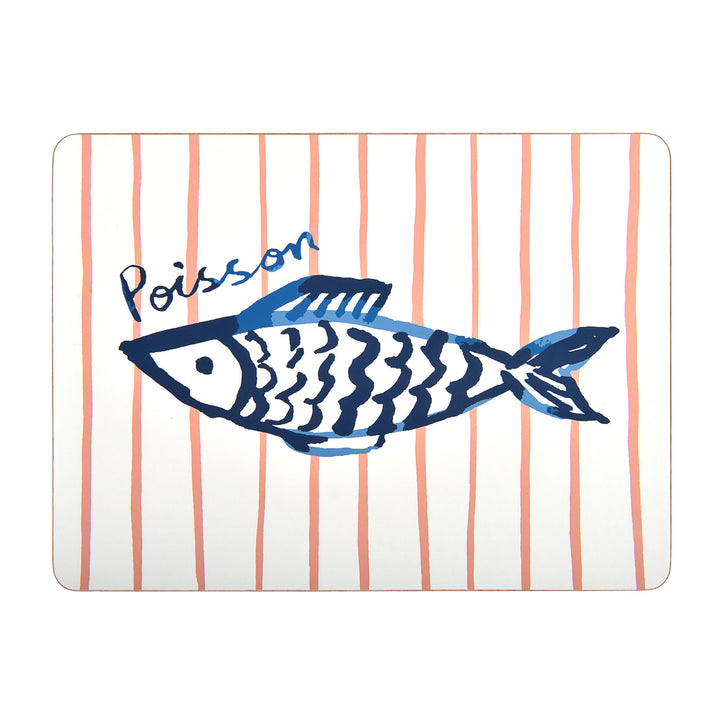 Ulster Weavers Catch of the Day Placemat - 4 Pack One Size in Multi