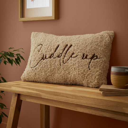 Cuddle Up Cushion in Natural 30 x 50cm