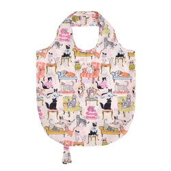 Ulster Weavers Cool Cats Foldable Tote Bag Medium in Multi