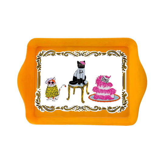 Cool Cats Scatter Tray in Multicolour