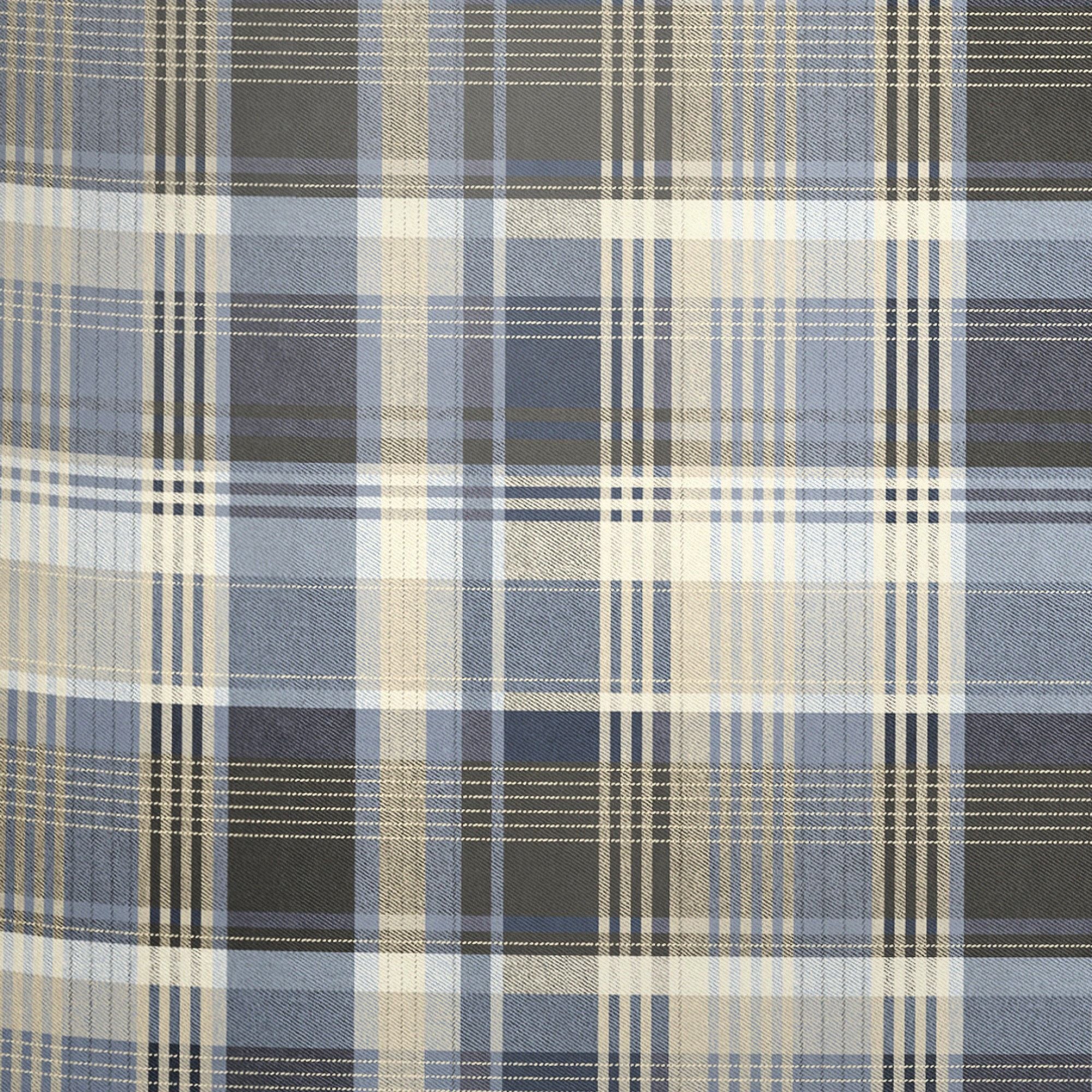 Connolly Check Duvet Cover Set by Dreams & Drapes Lodge in Charcoal - Duvet Cover Set - Dreams & Drapes Lodge