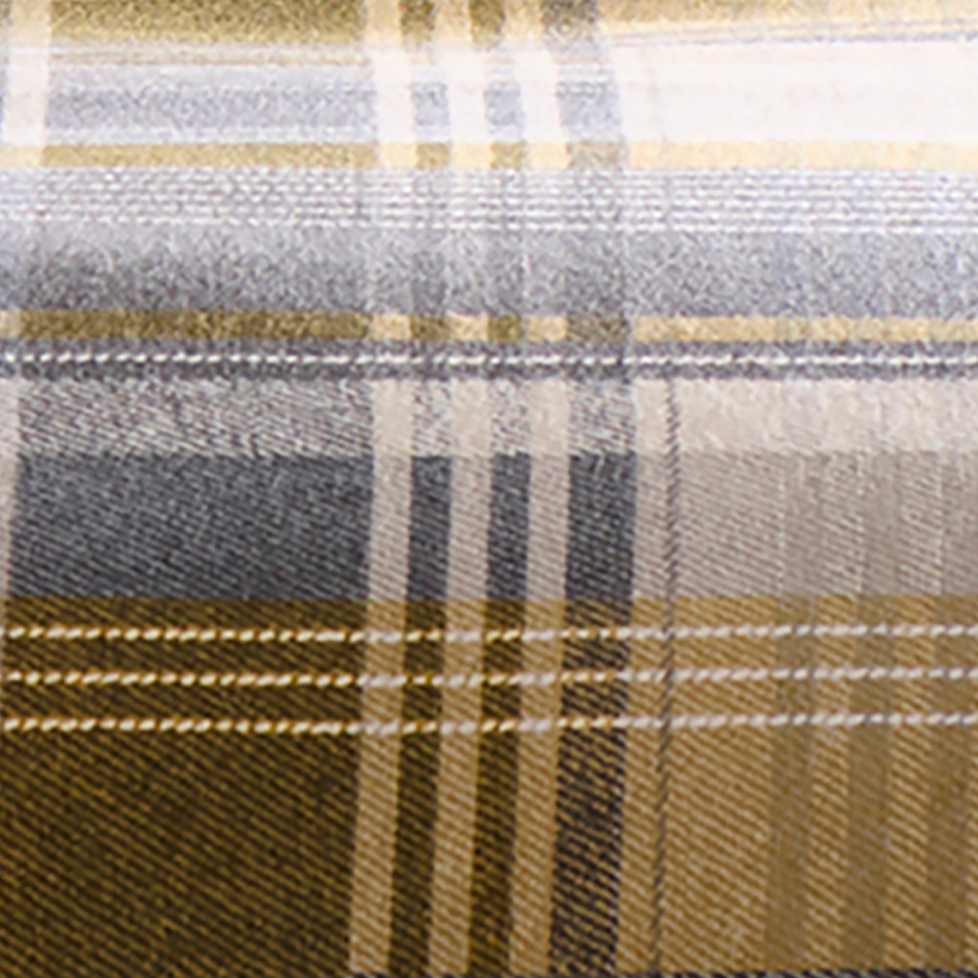Connolly Check Duvet Cover Set in Ochre