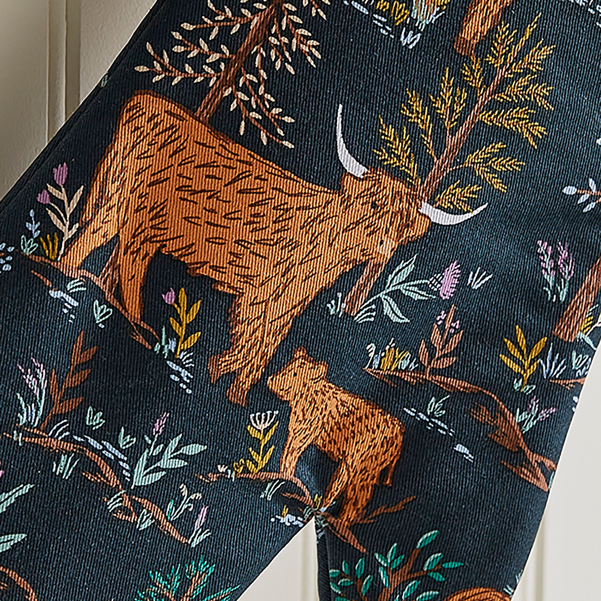 Ulster Weavers Connie the Cow Gauntlet Oven Glove One Size in Navy - Gauntlet Oven Glove - Ulster Weavers