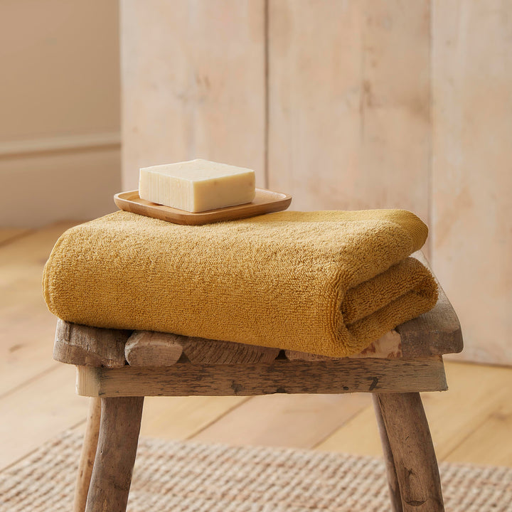 Abode Eco Towels by Drift Home in Ochre - Hand Towel - Drift Home