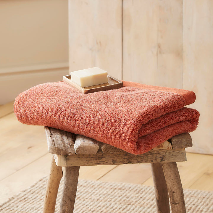 Abode Eco Towels by Drift Home in Terracotta - Hand Towel - Drift Home