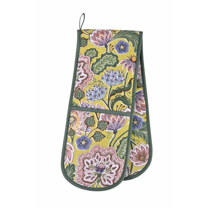 Ulster Weavers Emmeline Double Oven Glove One Size in Green