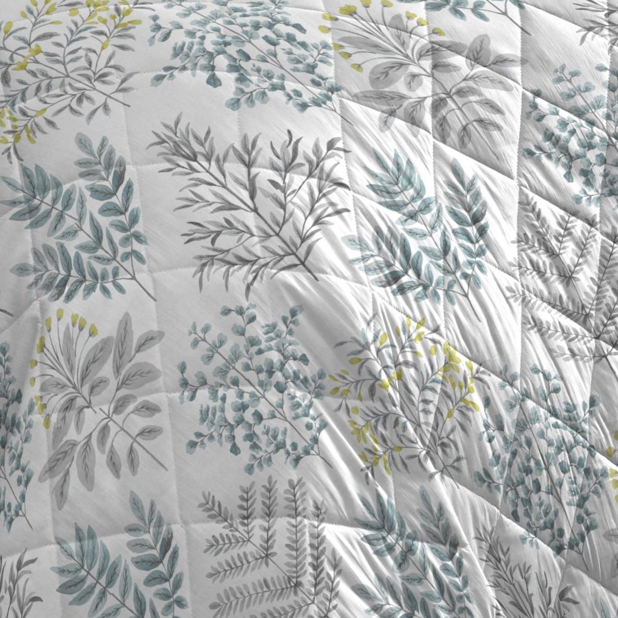 Emily Bedspread by Dreams & Drapes in Duck Egg 230x195cm - Bedspread - Dreams & Drapes