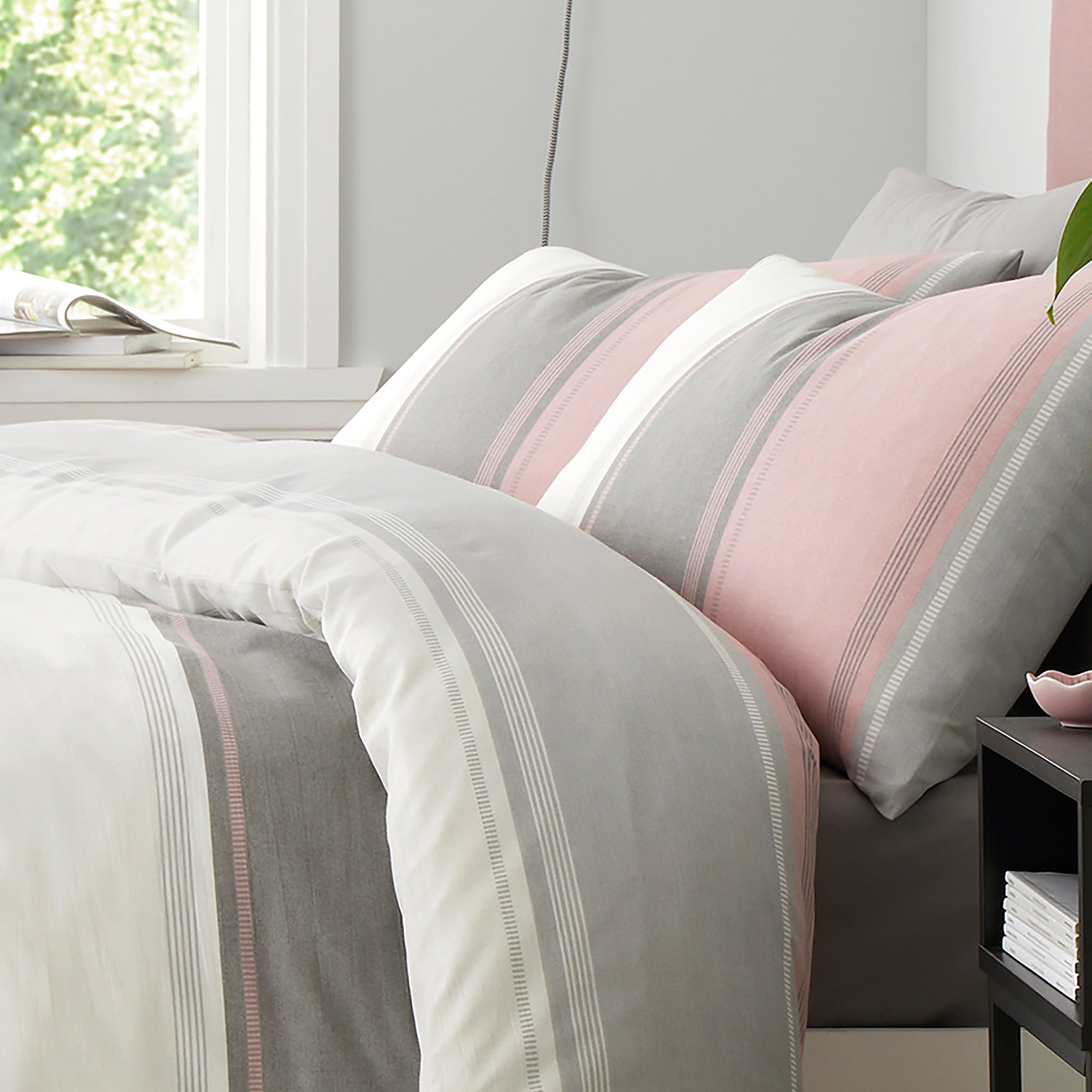 Betley Duvet Cover Set in Blush - Duvet Cover Set - Fusion