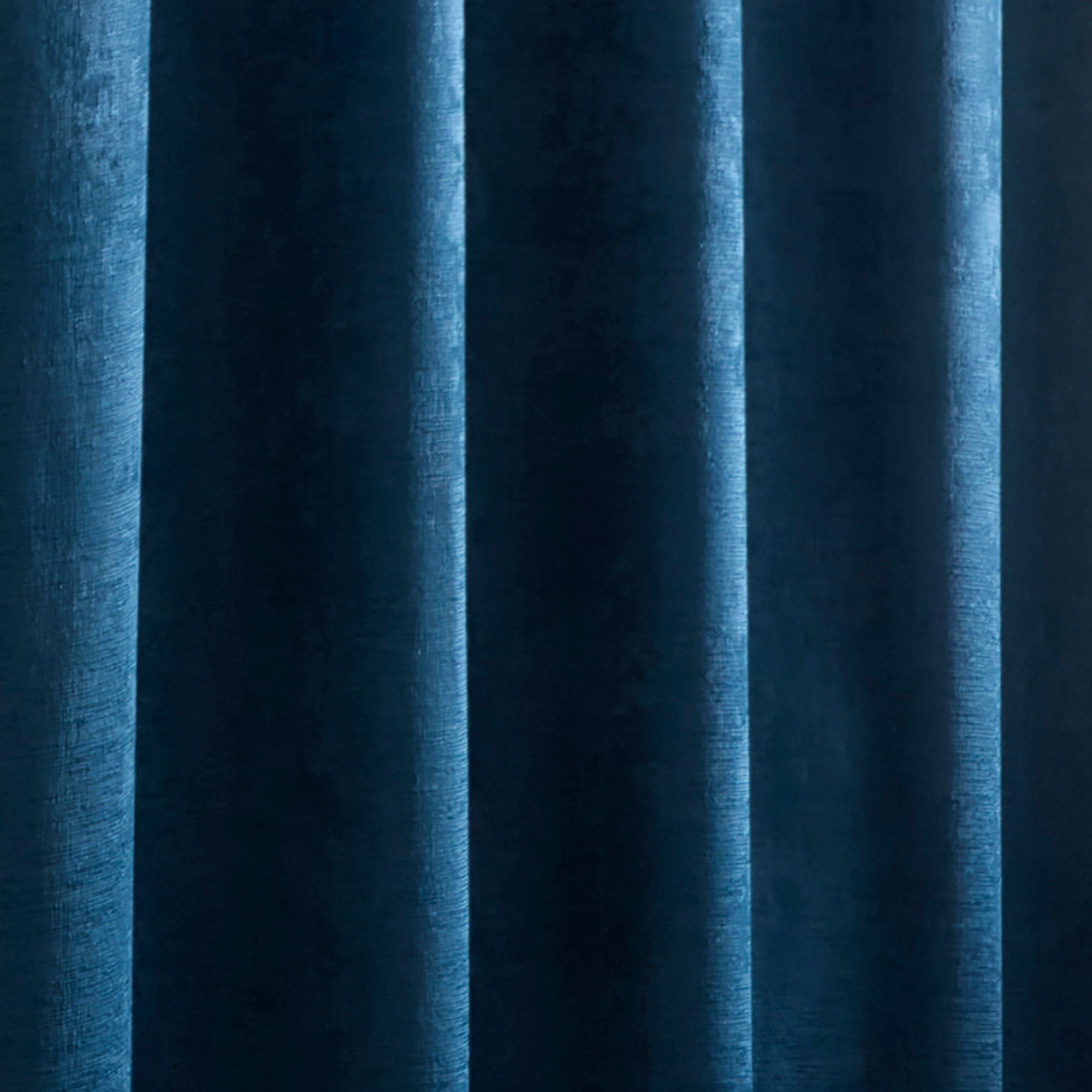 Galaxy Pair of Pencil Pleat Curtains by Fusion in Teal - Pair of Pencil Pleat Curtains - Fusion