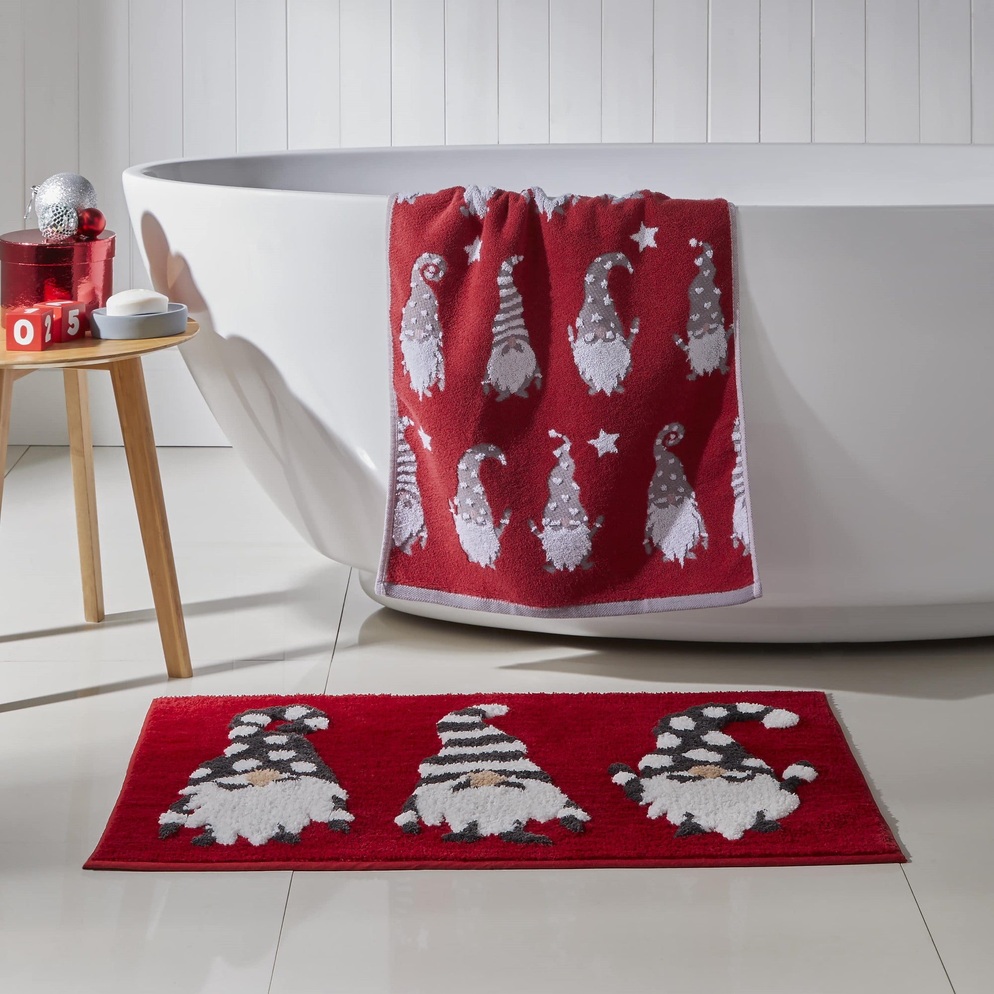 Gonks Hand Towel by Fusion Bathroom in Multi 50 x 90cm - Towels - Fusion Bathroom