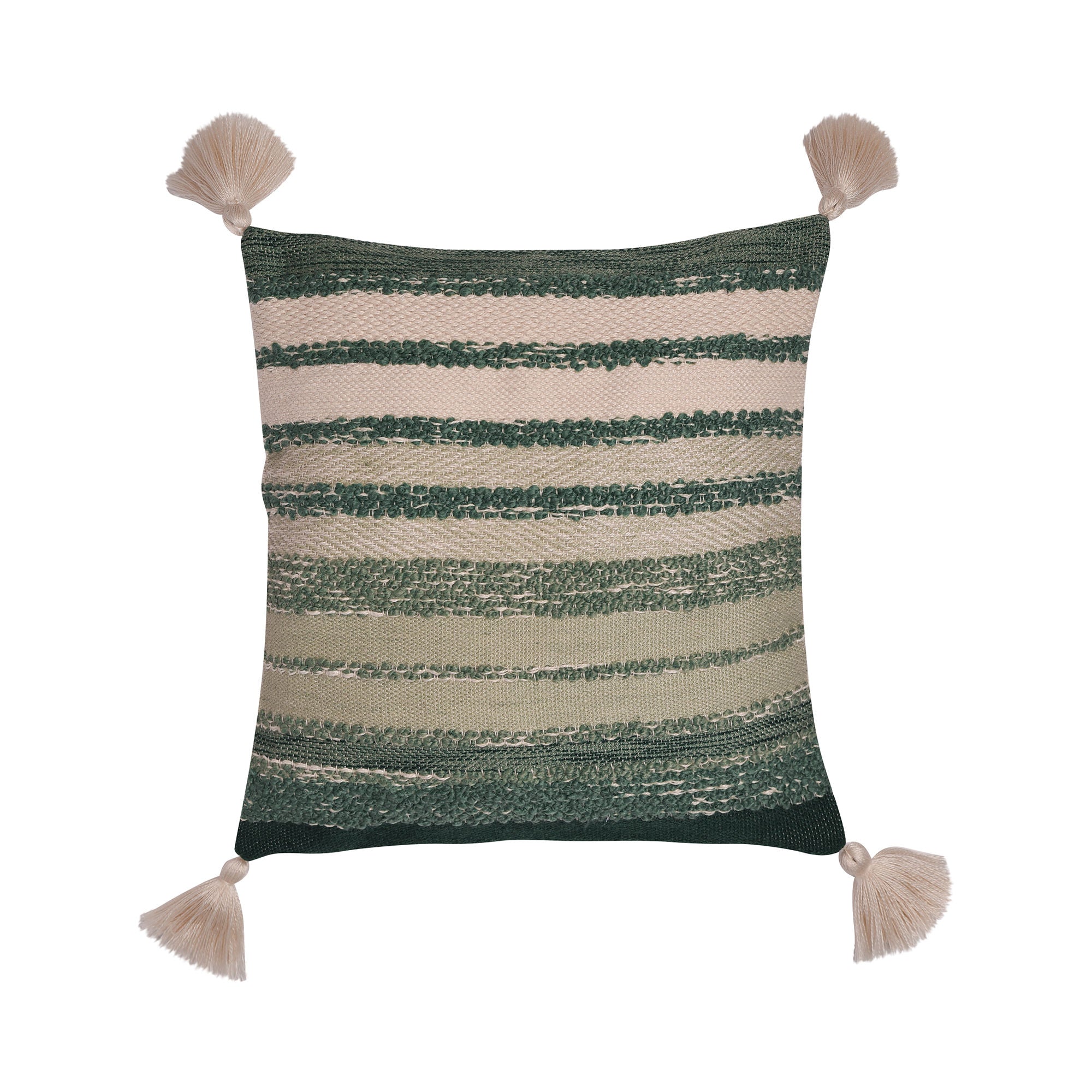 Grayson Outdoor Cushion by Drift Home in Green 43 x 43cm - Cushion - Drift Home