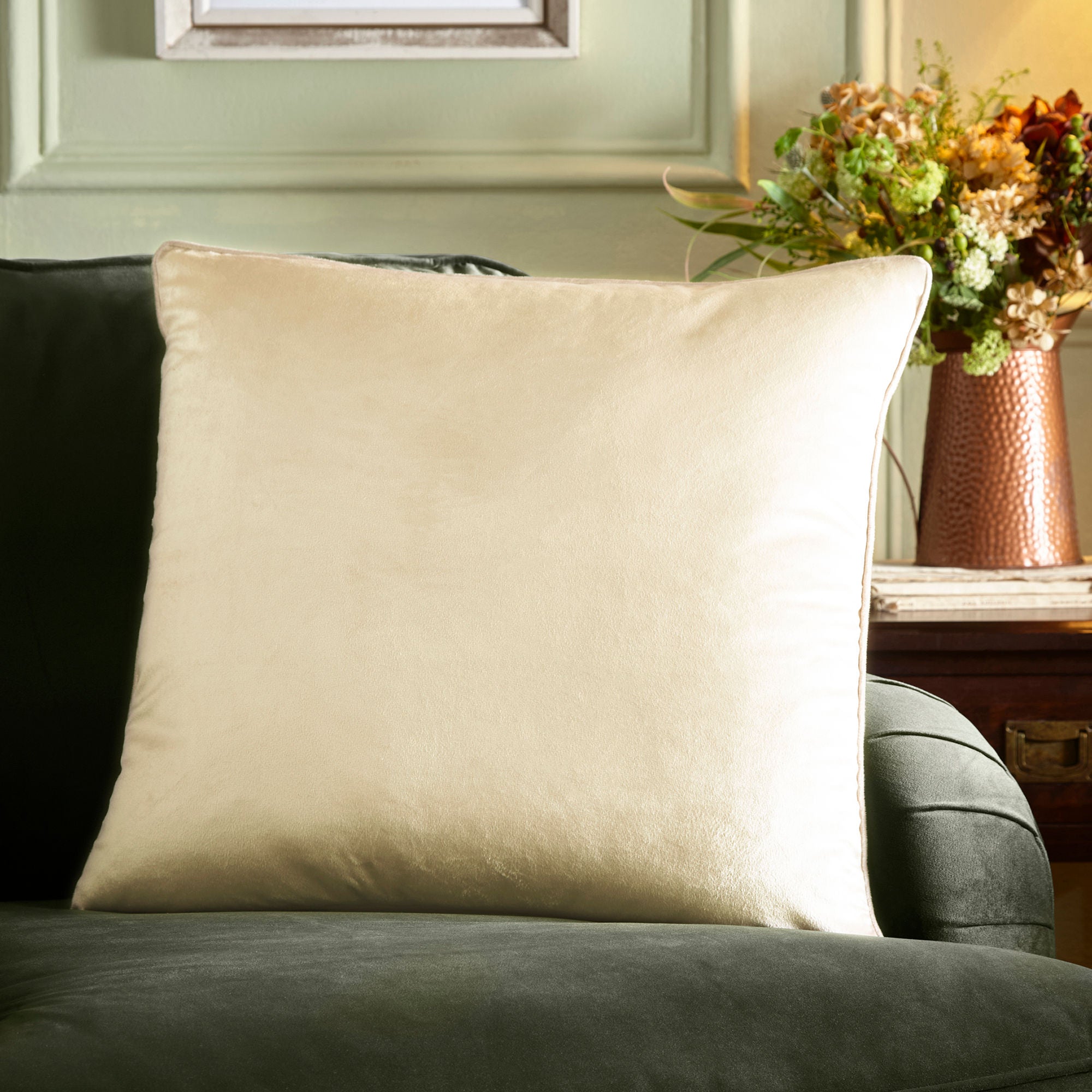 Harlan Cushion in Cream 55 x 55cm - Cushion - Appletree