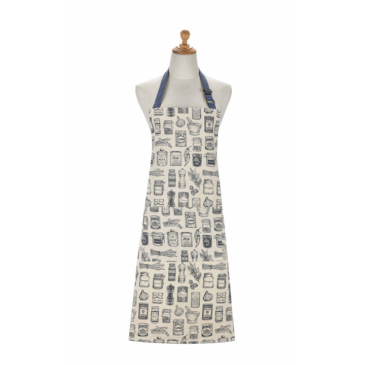 Ulster Weavers Herbs & Spices Apron - Cotton One Size in Grey