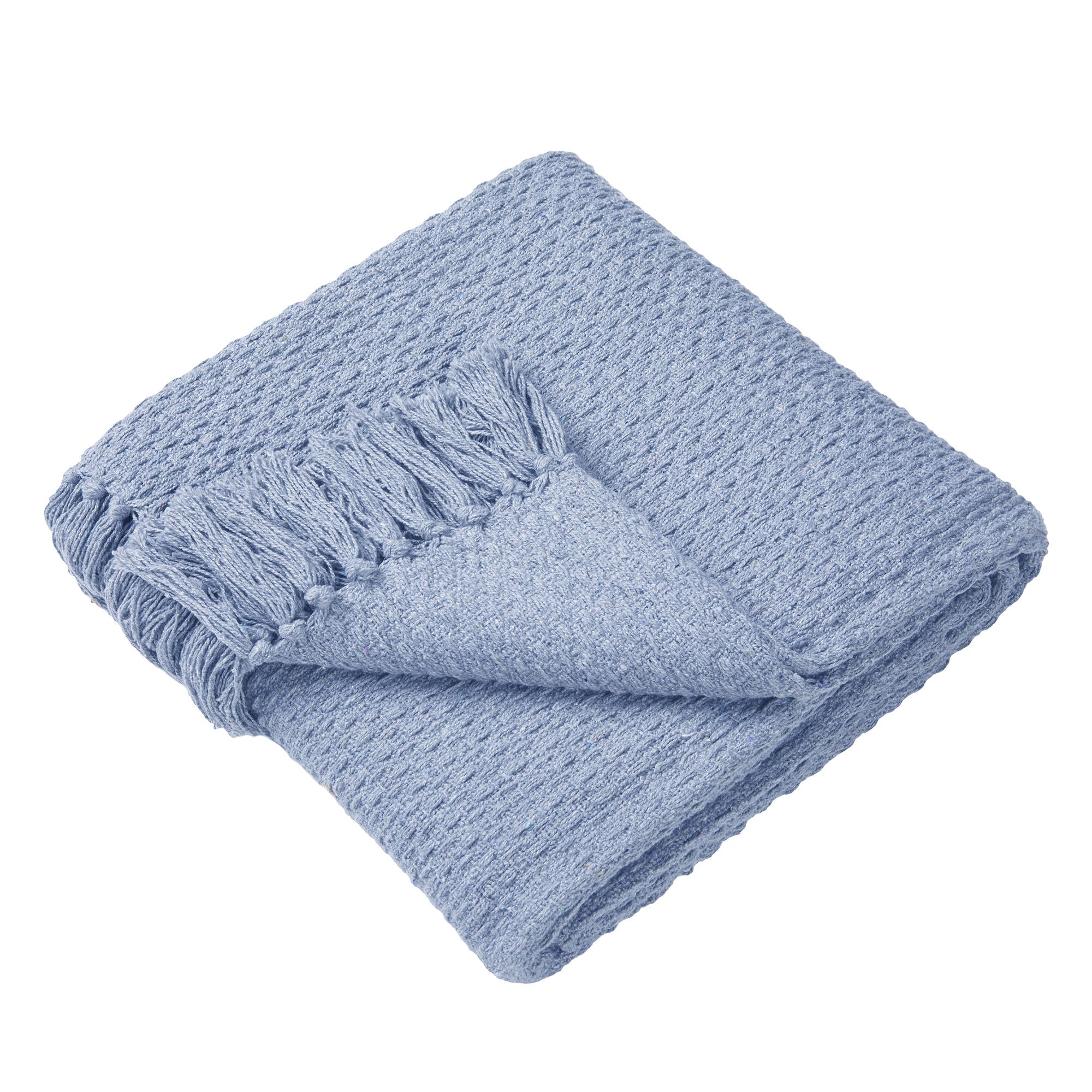 Hayden Throw by Drift Home in Blue 130 x 180cm - Throw - Drift Home