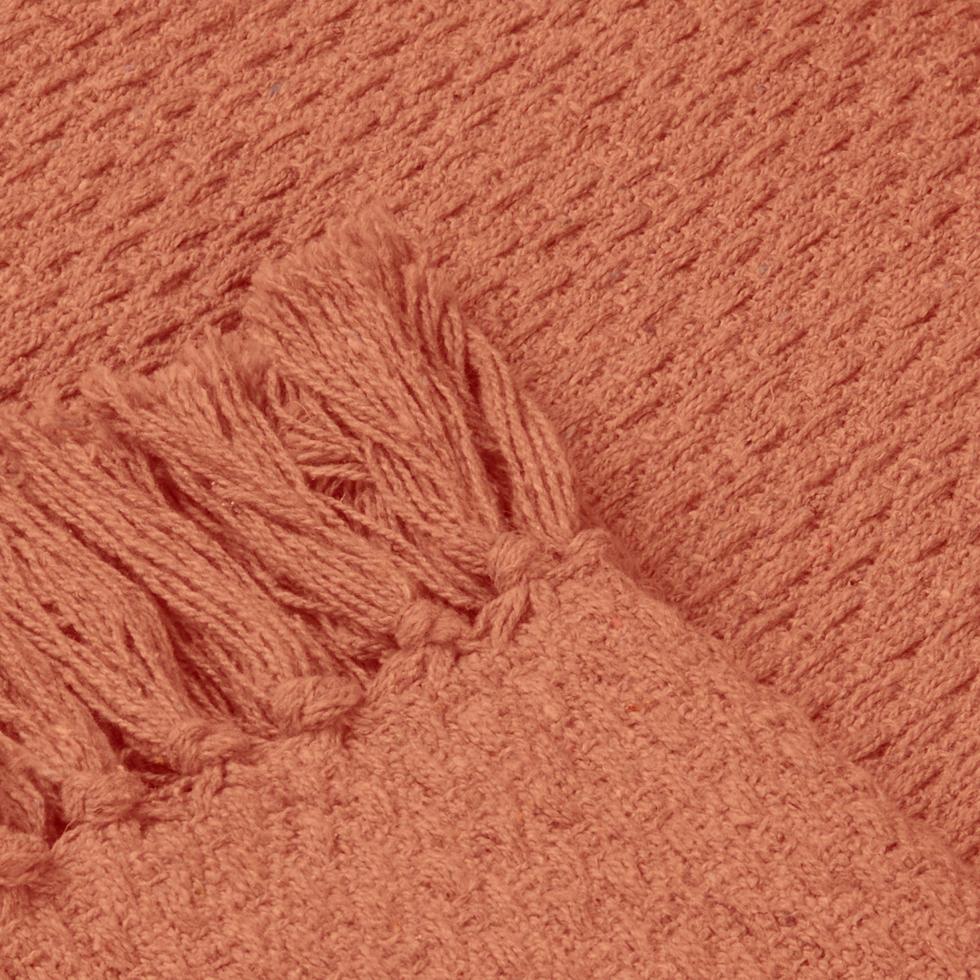 Hayden Bedspread by Drift Home in Terracotta 200cm x 200cm - Bedspread - Drift Home