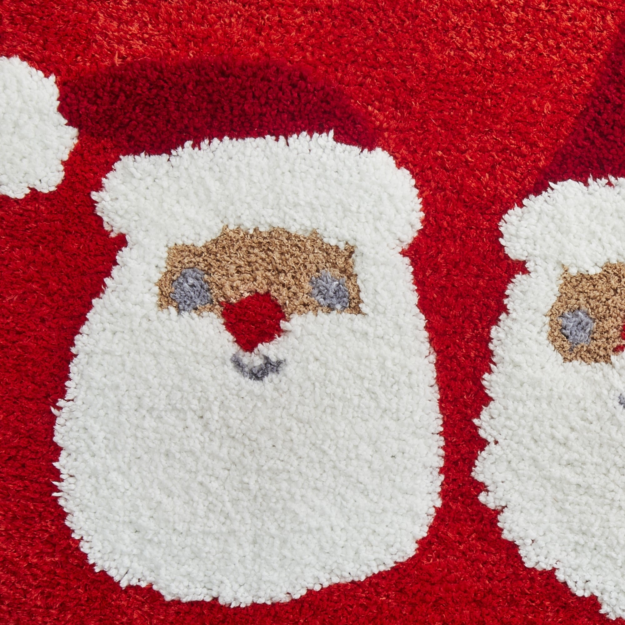 Jolly Santa Bath Mat by Bedlam in Red 50 x 80cm