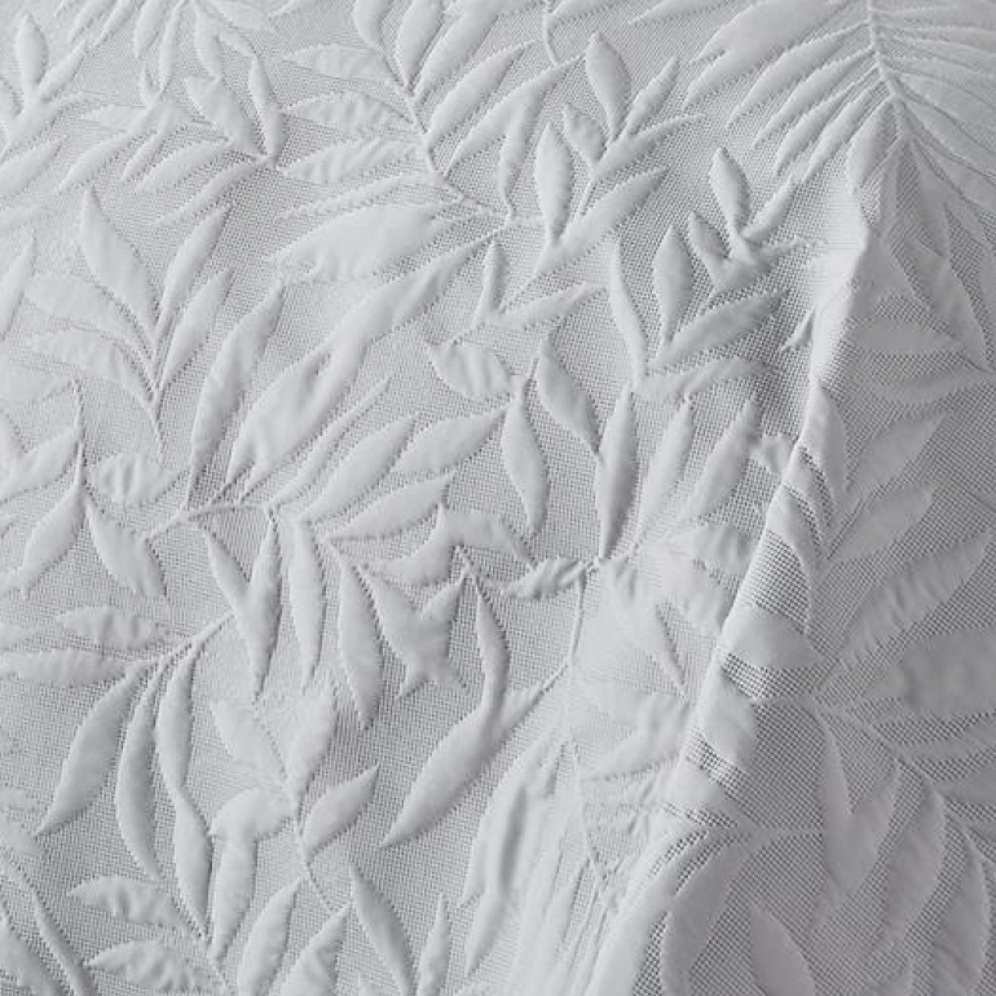 Luana Bedspread by Serene in Silver 230cm X 200cm - Bedspread - Serene