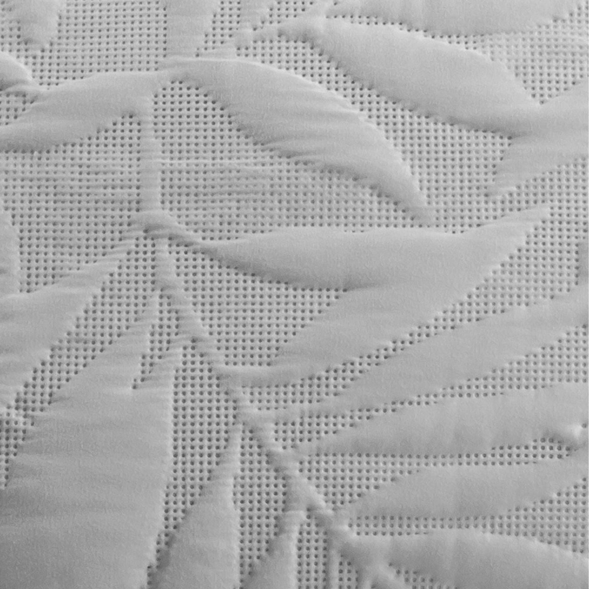 Luana Duvet Cover Set by Serene in Silver - Duvet Cover Set - Serene