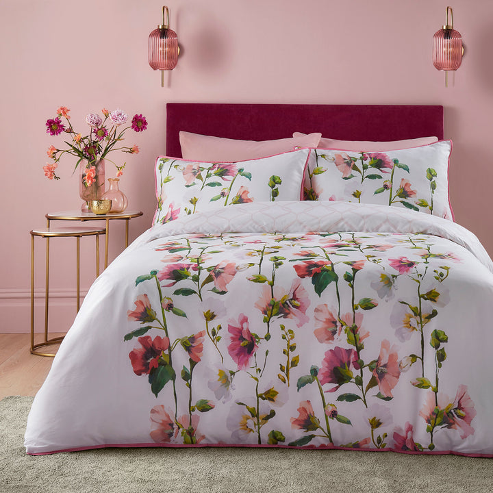 Layla Duvet Cover Set by Soiree in Pink - Duvet Cover Set - Soiree