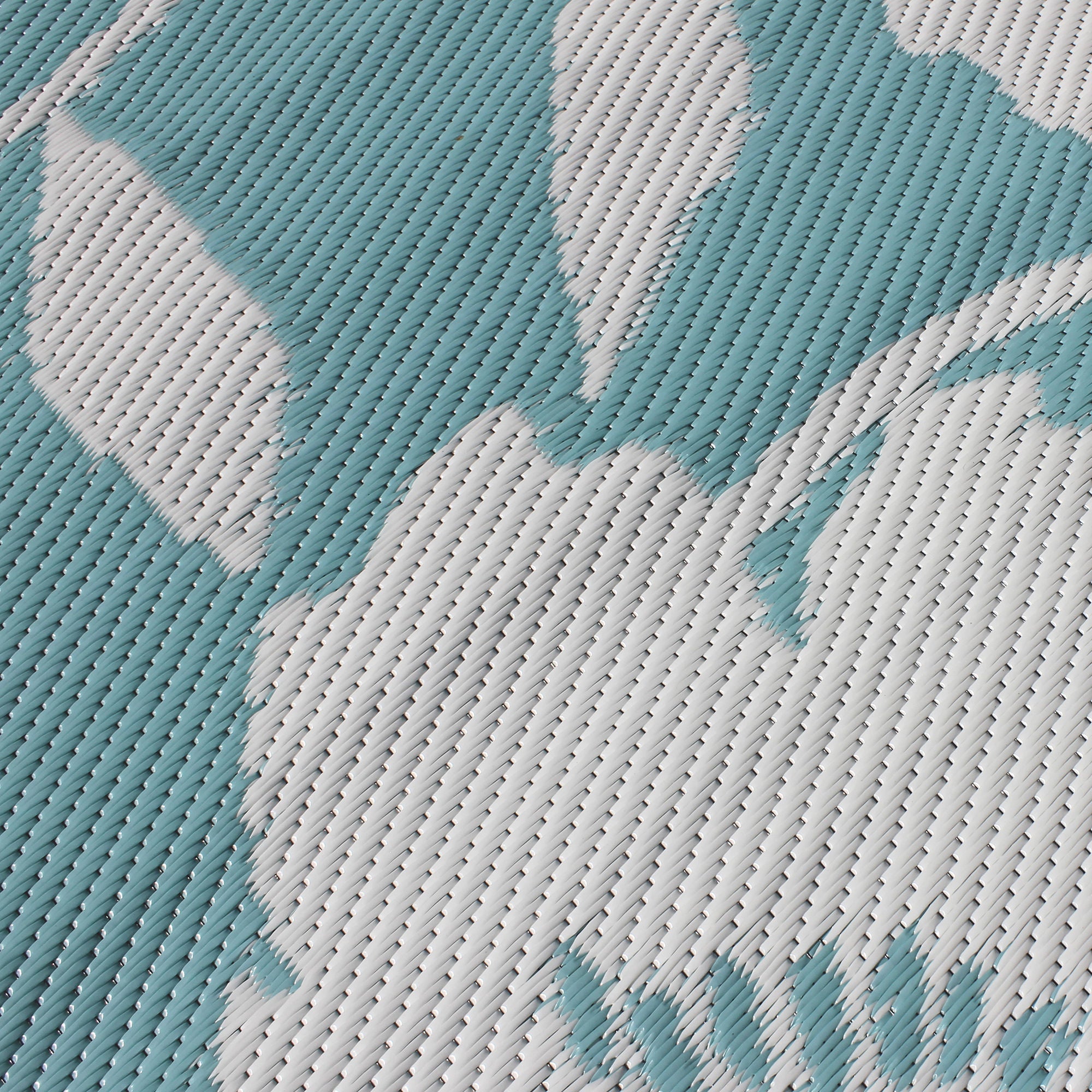 Luna Outdoor Outdoor Rug by Fusion in Duck Egg 120 x 170cm - Outdoor Rug - Fusion