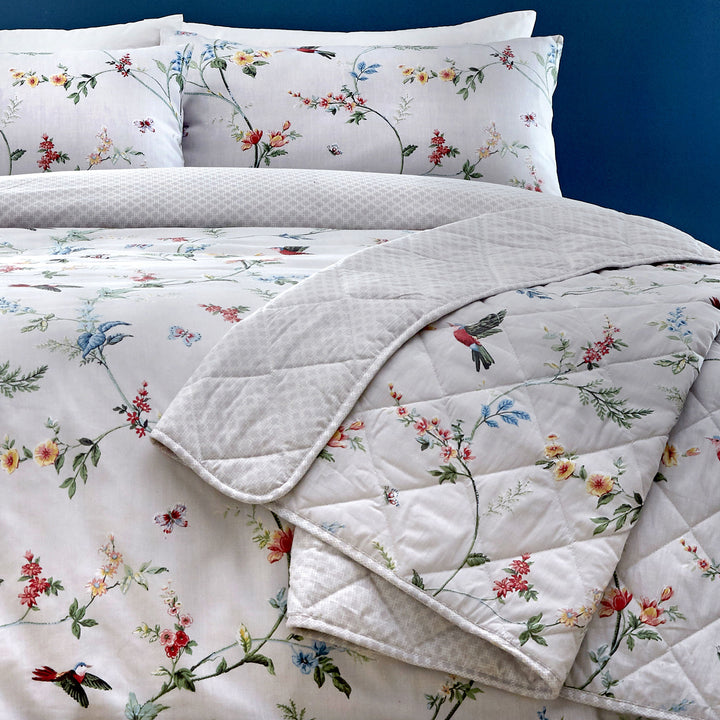 Mansfield Bedspread by Dreams & Drapes in Grey 229cm X 195cm - Bedspread - Dreams & Drapes