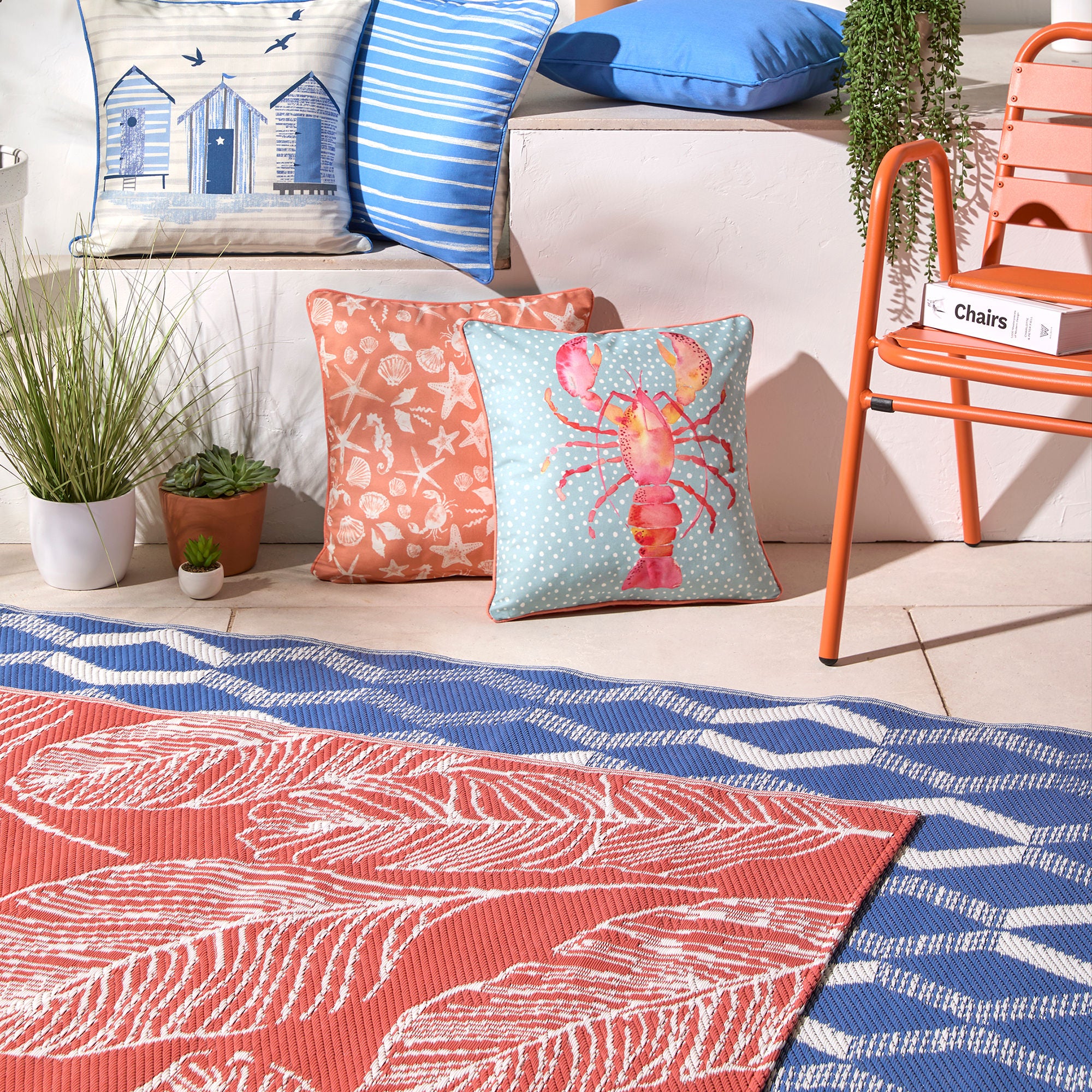 Matteo Outdoor Rug by Fusion in Terracotta 120 x 170cm - Outdoor Rug - Fusion