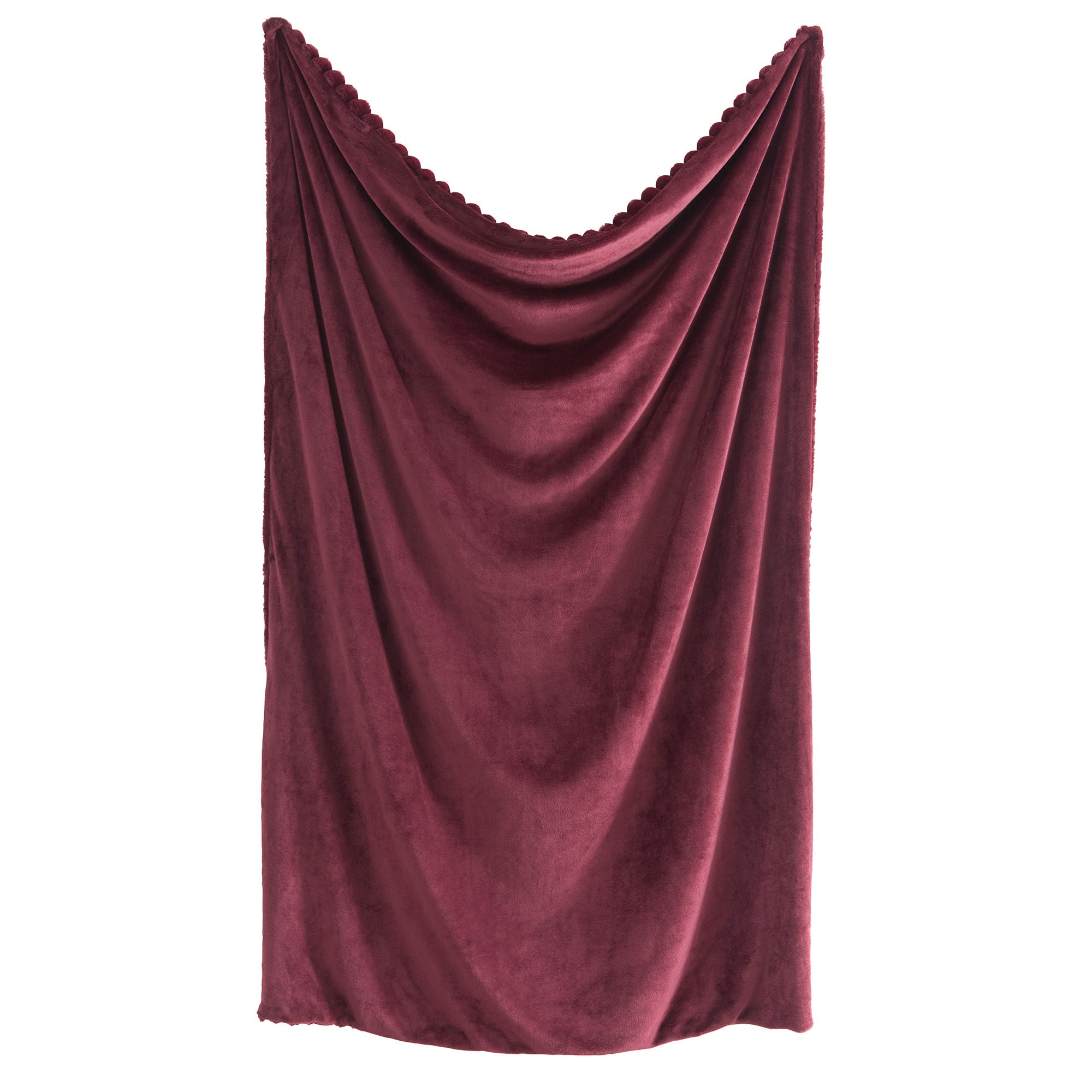 Morritz Bedspread in Burgundy 130 x 180cm