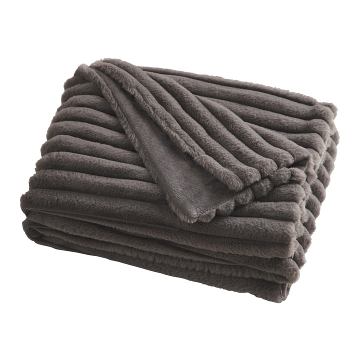 Morritz Bedspread by Appletree Hygge in Charcoal 130cm x 180cm